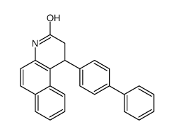1-(4-phenylphenyl)-2,4-dihydro-1H-benzo[f]quinolin-3-one Structure