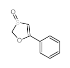 5-phenyl-1,3-oxathiole 3-oxide Structure