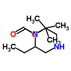 1-N-(叔丁氧羰基)-2-乙基哌嗪结构式