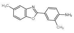 2-methyl-4-(5-methyl-1,3-benzoxazol-2-yl)aniline Structure