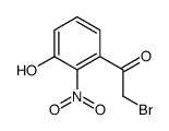 2-Bromo-1-(3-hydroxy-2-nitrophenyl)ethanone Structure