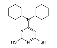 6-(dicyclohexylamino)-1H-1,3,5-triazine-2,4-dithione Structure