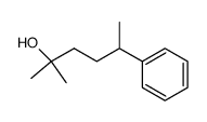 1,1-dimethyl-4-phenylpentanol结构式