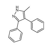 5-methyl-3,4-diphenyl-1H-pyrazole Structure