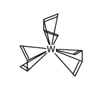 tris-(η4-buta-1,3-diene)tungsten结构式