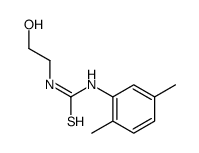 1-(2,5-dimethylphenyl)-3-(2-hydroxyethyl)thiourea结构式
