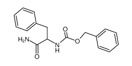 N-benzyloxycarbonyl-phenylalanine amide Structure