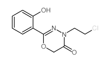 4-(2-Chloroethyl)-2-(2-hydroxyphenyl)-4H-1,3,4-oxadiazin-5(6H)-one picture