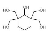 2,2,6,6-Tetrakis(hydroxymethyl)cyclohexanol structure
