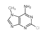 7H-Purin-6-amine,2-chloro-7-methyl- structure