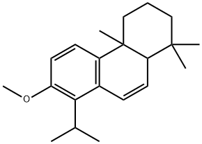 1,2,3,4,4a,10a-Hexahydro-7-methoxy-1,1,4a-trimethyl-8-(1-methylethyl)phenanthrene结构式