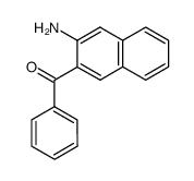 (2-aminonaphthalen-3-yl)phenylmethanone结构式