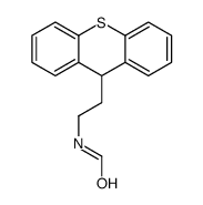 N-[2-(9H-thioxanthen-9-yl)ethyl]formamide结构式
