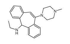 N-ethyl-5-(4-methylpiperazin-1-yl)-11H-dibenzo[1,2-a:1',2'-d][7]annulen-11-amine Structure