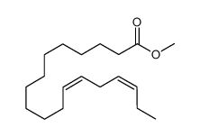 12,15-Octadecadienoic acid methyl ester structure