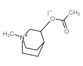 (1-methyl-1-azoniabicyclo[2.2.2]octan-3-yl) acetate,iodide Structure