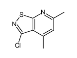 3-chloro-4,6-dimethyl-[1,2]thiazolo[5,4-b]pyridine Structure