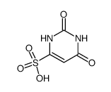 2,6-dioxo-1,2,3,6-tetrahydro-pyrimidine-4-sulfonic acid Structure