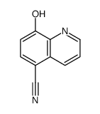 8-hydroxyquinoline-5-carbonitrile结构式