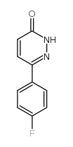 6-(4-氟苯基)-3(2H)-吡嗪酮结构式