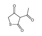 2,4(3H,5H)-Thiophenedione, 3-acetyl- (9CI) structure