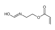 2-formamidoethyl prop-2-enoate结构式