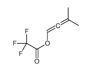 3-methylbuta-1,2-dienyl 2,2,2-trifluoroacetate Structure