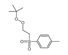 1-(2-tert-butylperoxyethylsulfonyl)-4-methylbenzene结构式