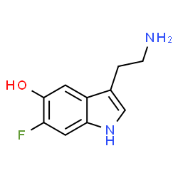 6-fluoroserotonin structure