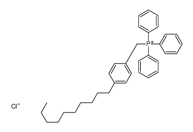 (4-decylphenyl)methyl-triphenylphosphanium,chloride Structure