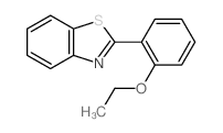 Benzothiazole,2-(2-ethoxyphenyl)- Structure