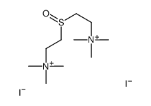 trimethyl-[2-[2-(trimethylazaniumyl)ethylsulfinyl]ethyl]azanium,diiodide结构式