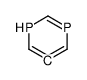 1,3-diphosphacyclohexa-2,4,5-triene结构式