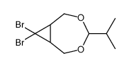 8,8-dibromo-4-propan-2-yl-3,5-dioxabicyclo[5.1.0]octane Structure
