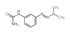 Urea,N-[3-(3,3-dimethyl-1-triazen-1-yl)phenyl]-结构式