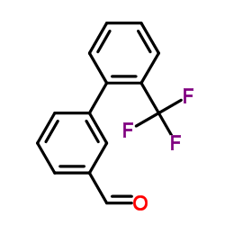 2'-(三氟甲基)-[1,1'-联苯]-3-甲醛结构式