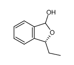 (R)-3-ethyl-2-oxaindan-1-ol Structure