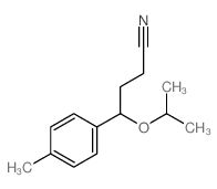 Benzenebutanenitrile,4-methyl-g-(1-methylethoxy)- picture