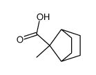 7-methyl-7-carboxynorbornane Structure