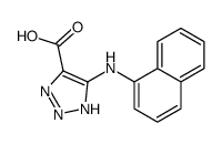 5-(naphthalen-1-ylamino)-2H-triazole-4-carboxylic acid Structure