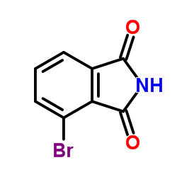 4-溴异吲哚啉-1,3-二酮结构式