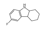 1H-CARBAZOLE, 6-FLUORO-2,3,4,4A,9,9A-HEXAHYDRO-结构式