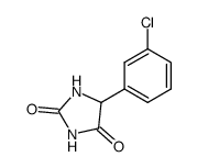 5-(3-chloro-phenyl)-imidazolidine-2,4-dione Structure