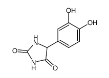 2,4-Imidazolidinedione,5-(3,4-dihydroxyphenyl)-(9CI) structure