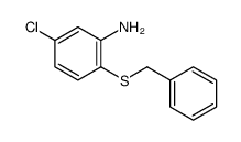 2-benzylsulfanyl-5-chloroaniline结构式