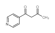1-(Pyridin-4-yl)butane-1,3-dione Structure
