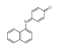 2,5-Cyclohexadien-1-one,4-(1-naphthalenylimino)-结构式