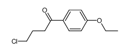 4-chloro-1-(4-ethoxyphenyl)butan-1-one结构式