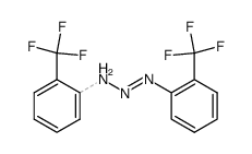 1,3-bis-(2-trifluoromethyl-phenyl)-triazene Structure