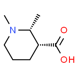 3-Piperidinecarboxylicacid,1,2-dimethyl-,cis-(9CI)结构式